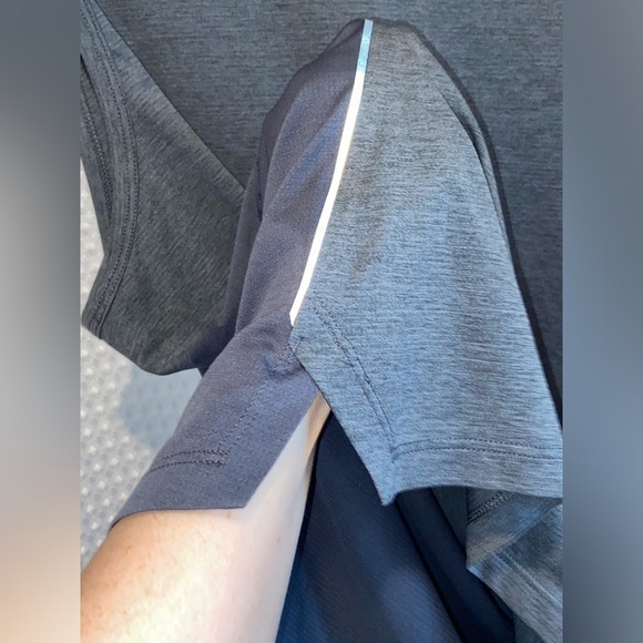 Men’s LULULEMON‎ fast and free Graphite Grey gray Tank size medium NWT - Picture 8 of 14